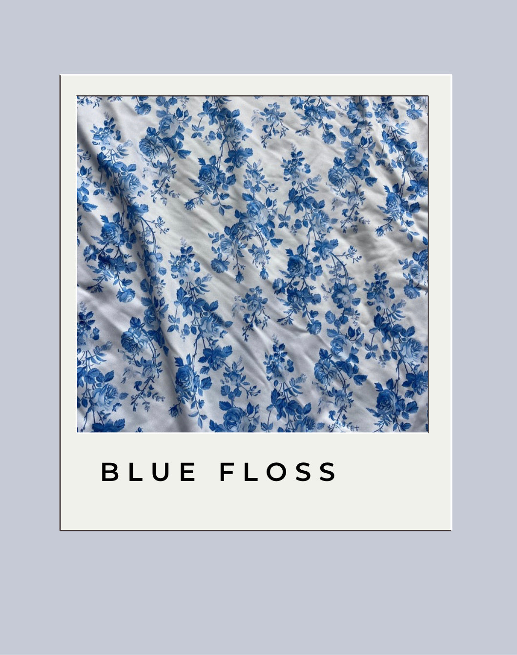 Blue Floss String-tie Bikini (discontinued fabric)