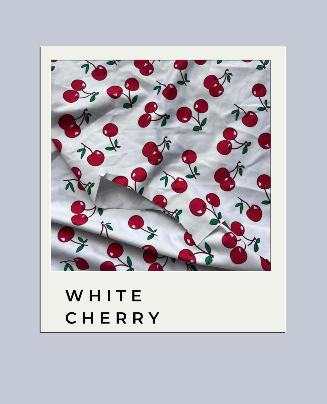 White Cherry String-tie Bikini (discontinued fabric)