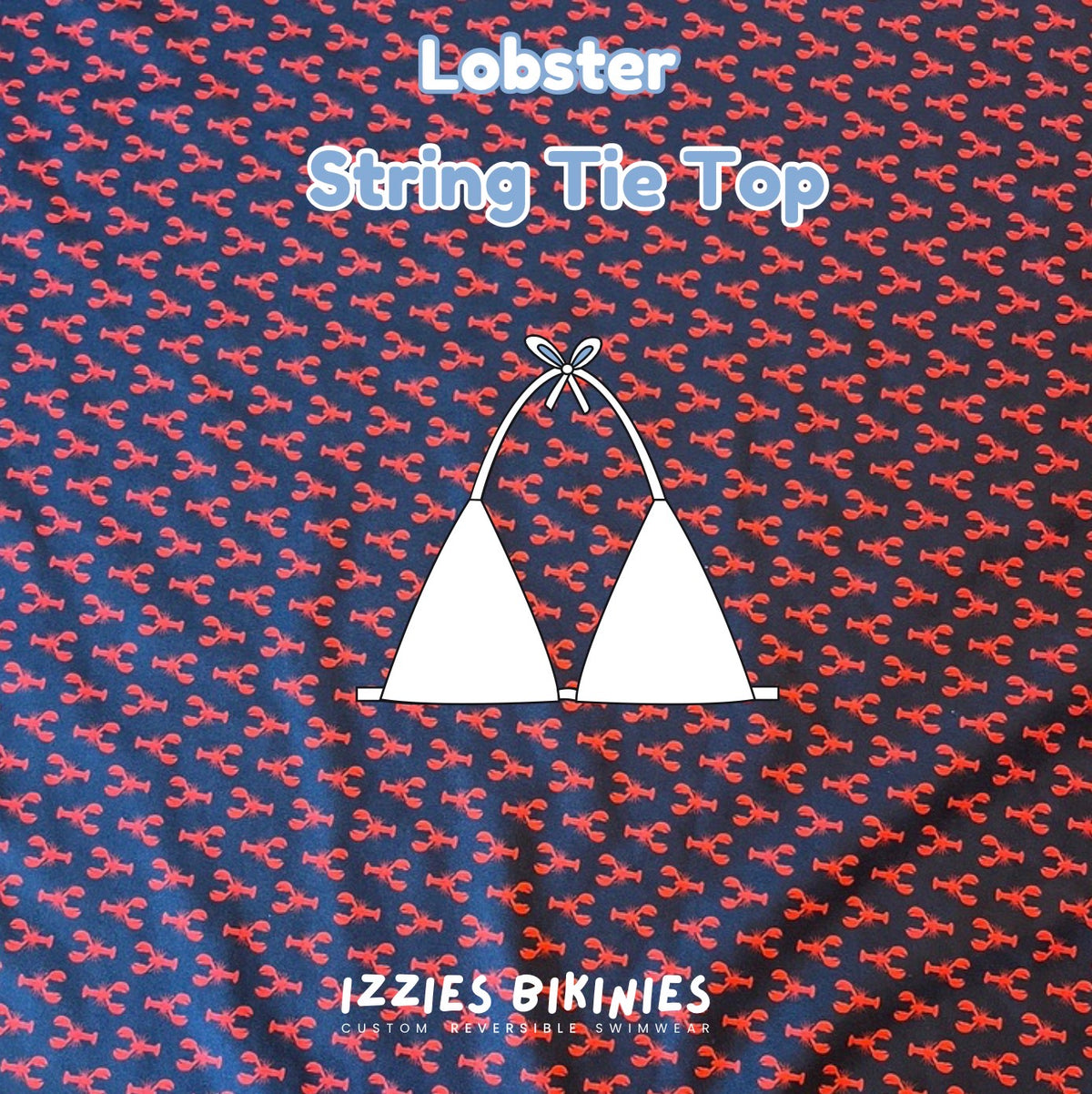 Lobster String Tie Top