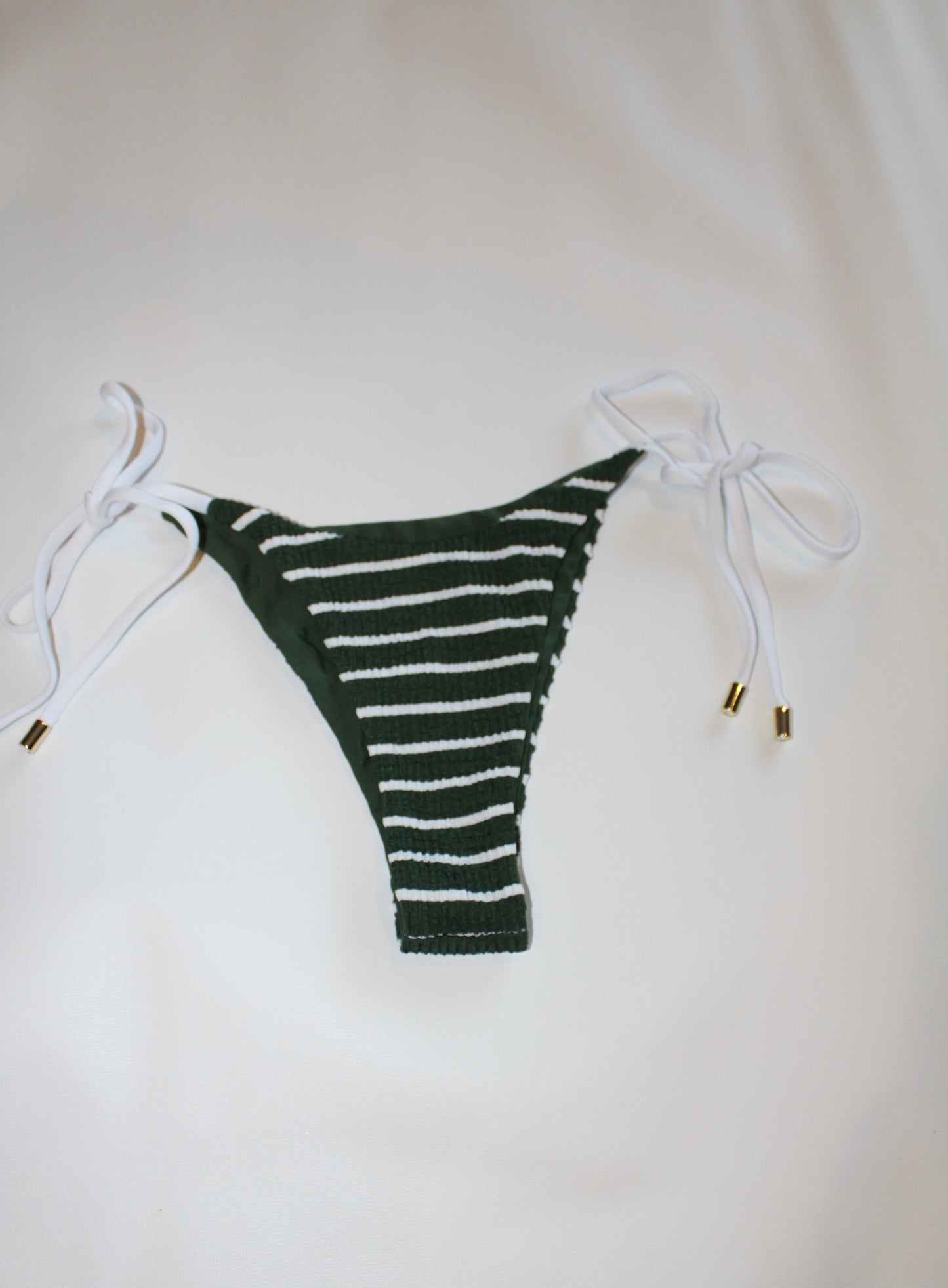 Forest Green Striped Bottoms