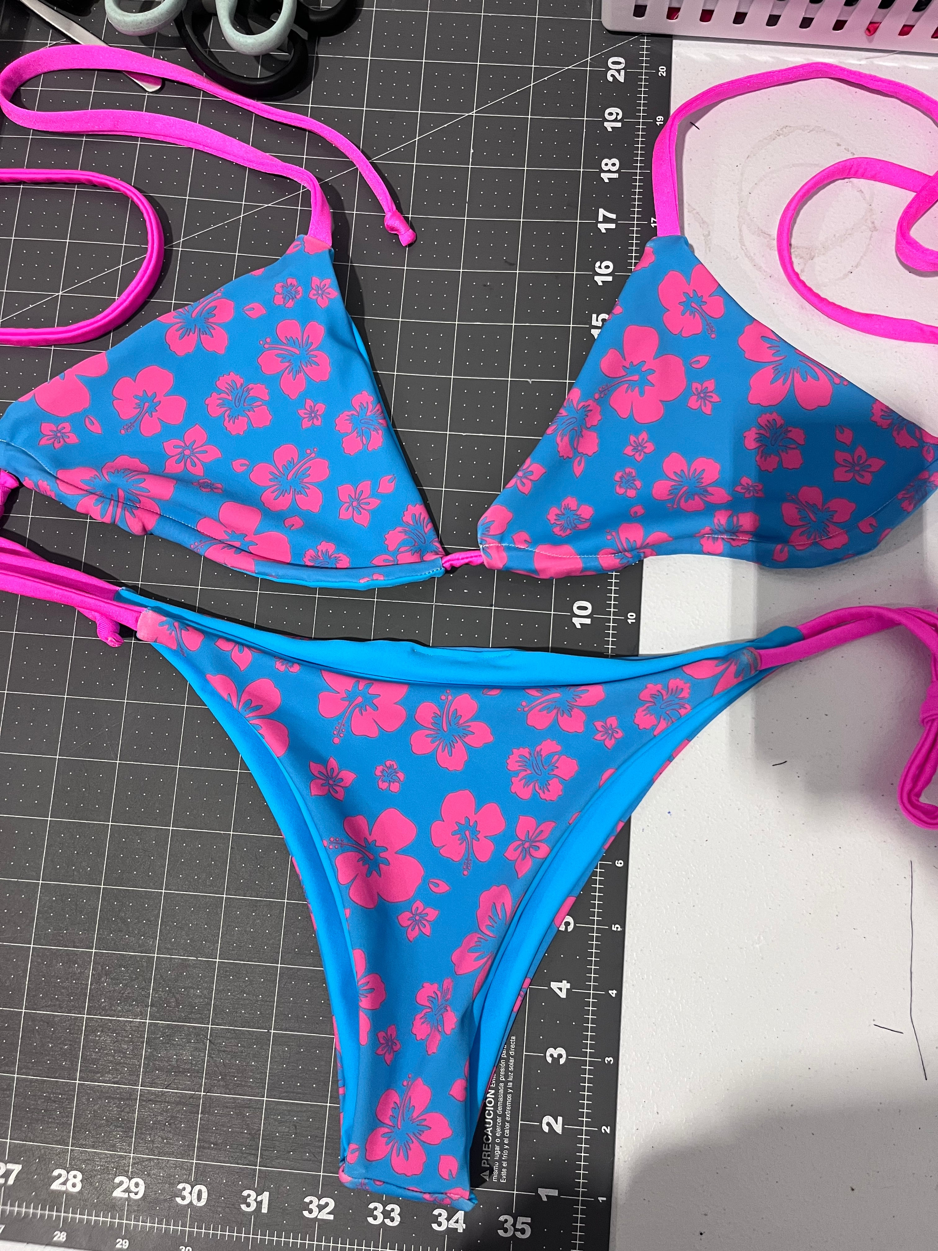 Hibiscus Skies Top