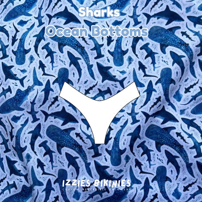 Sharks Ocean Bottom