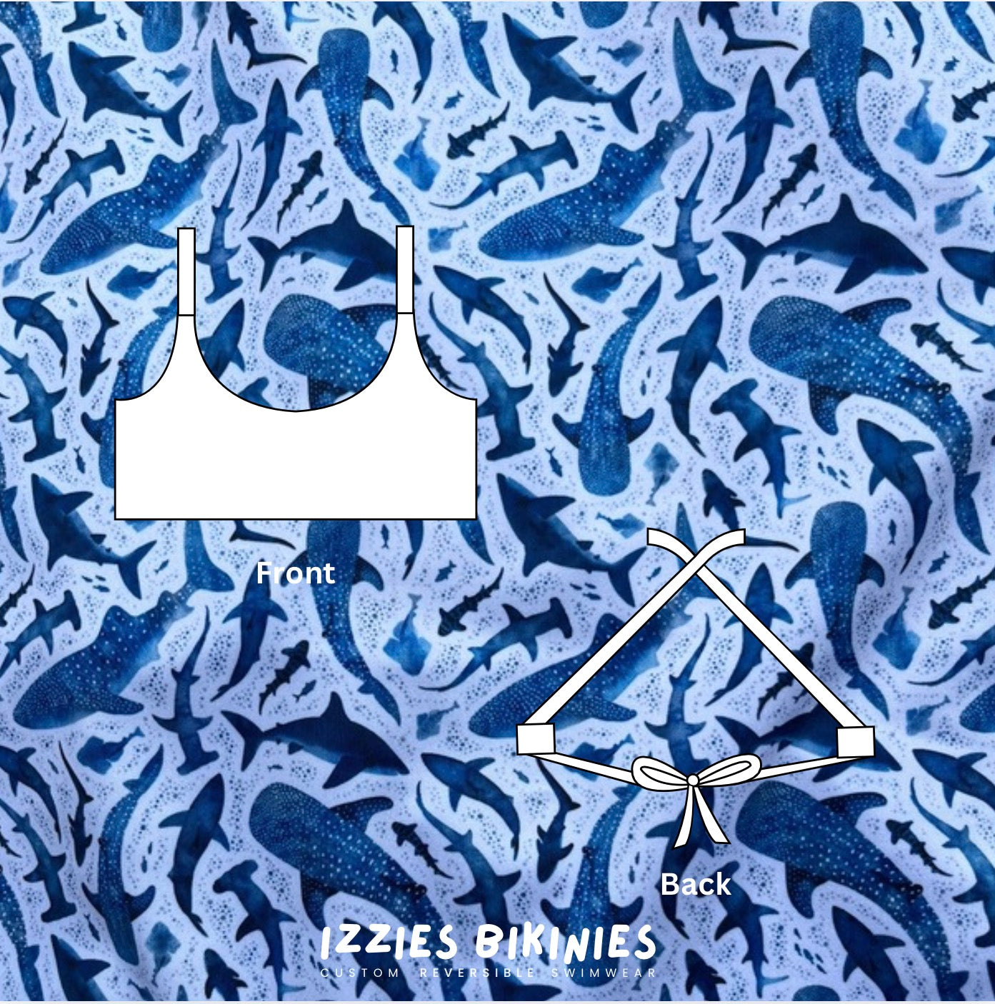 Sharks Sailor Top
