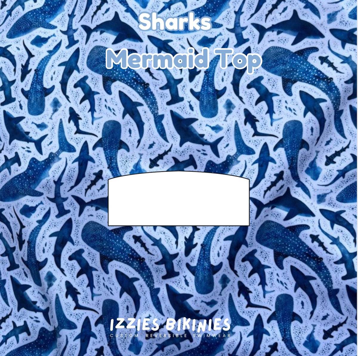 Sharks Mermaid Top