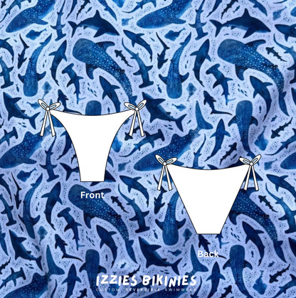 Sharks String Tie Bottom