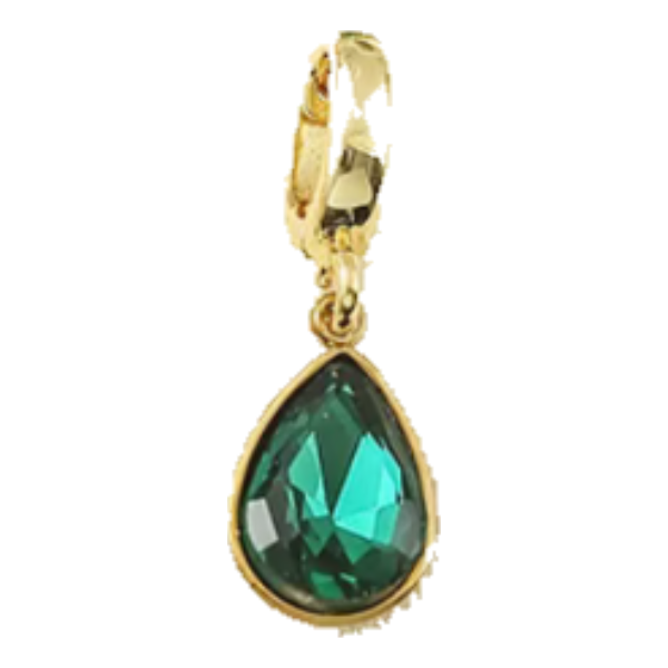 Emerald Gem charm