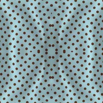Blue Polka Dot (reverse of The Lovers)