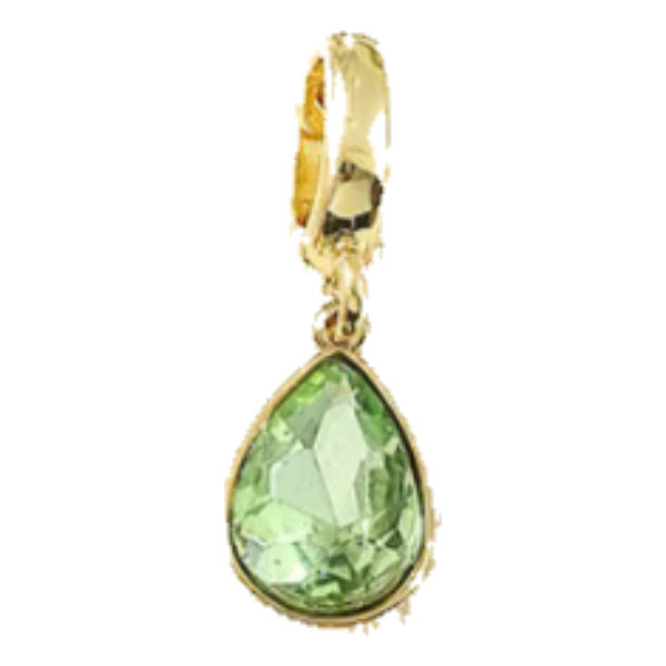 Mint Green Gem charm