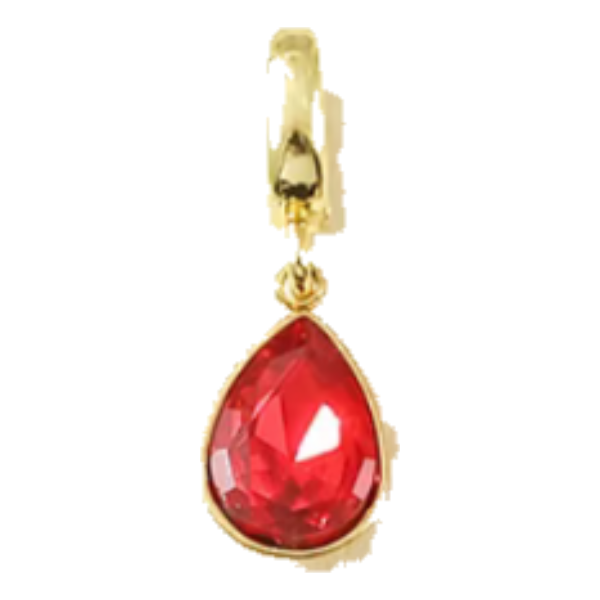 Red Gem charm