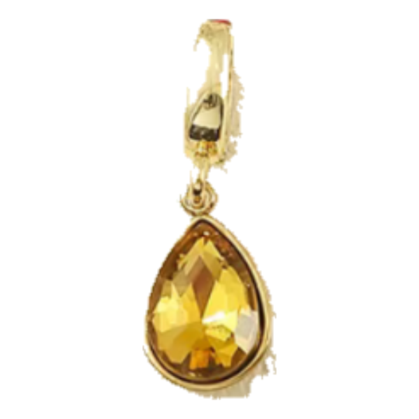 Topaz Gem charm